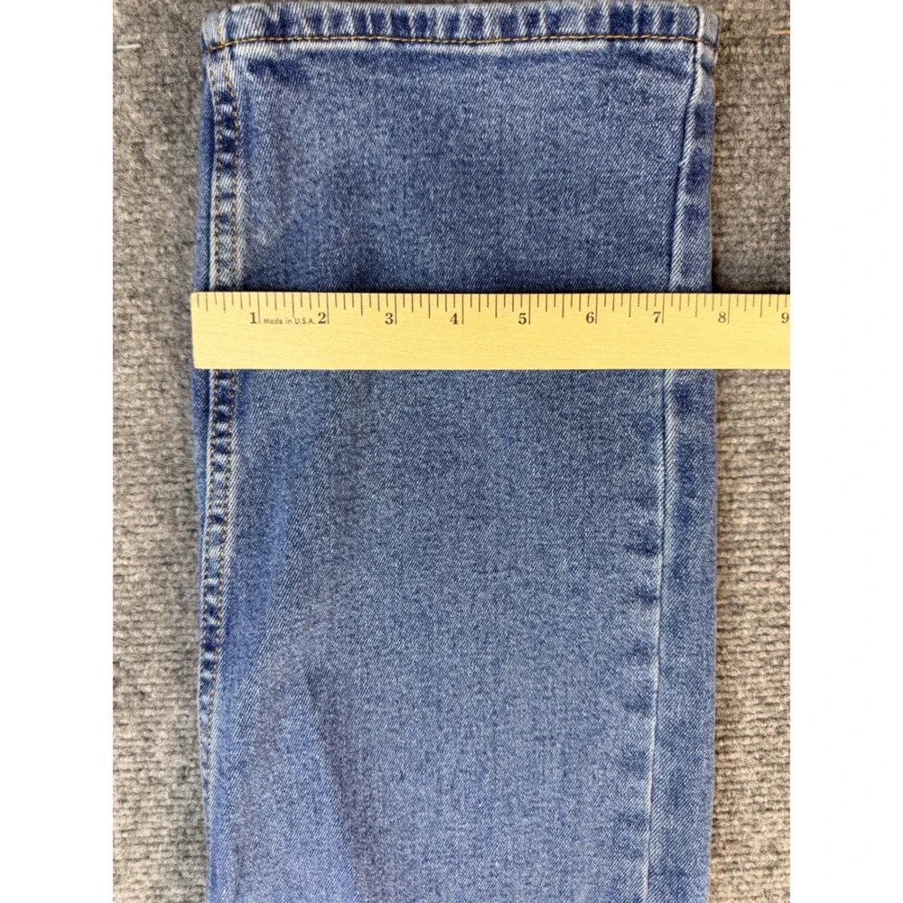 Levis 505 Regular Fit Jeans Mens 36x34 Blue Denim Straight Leg Workwear Pants